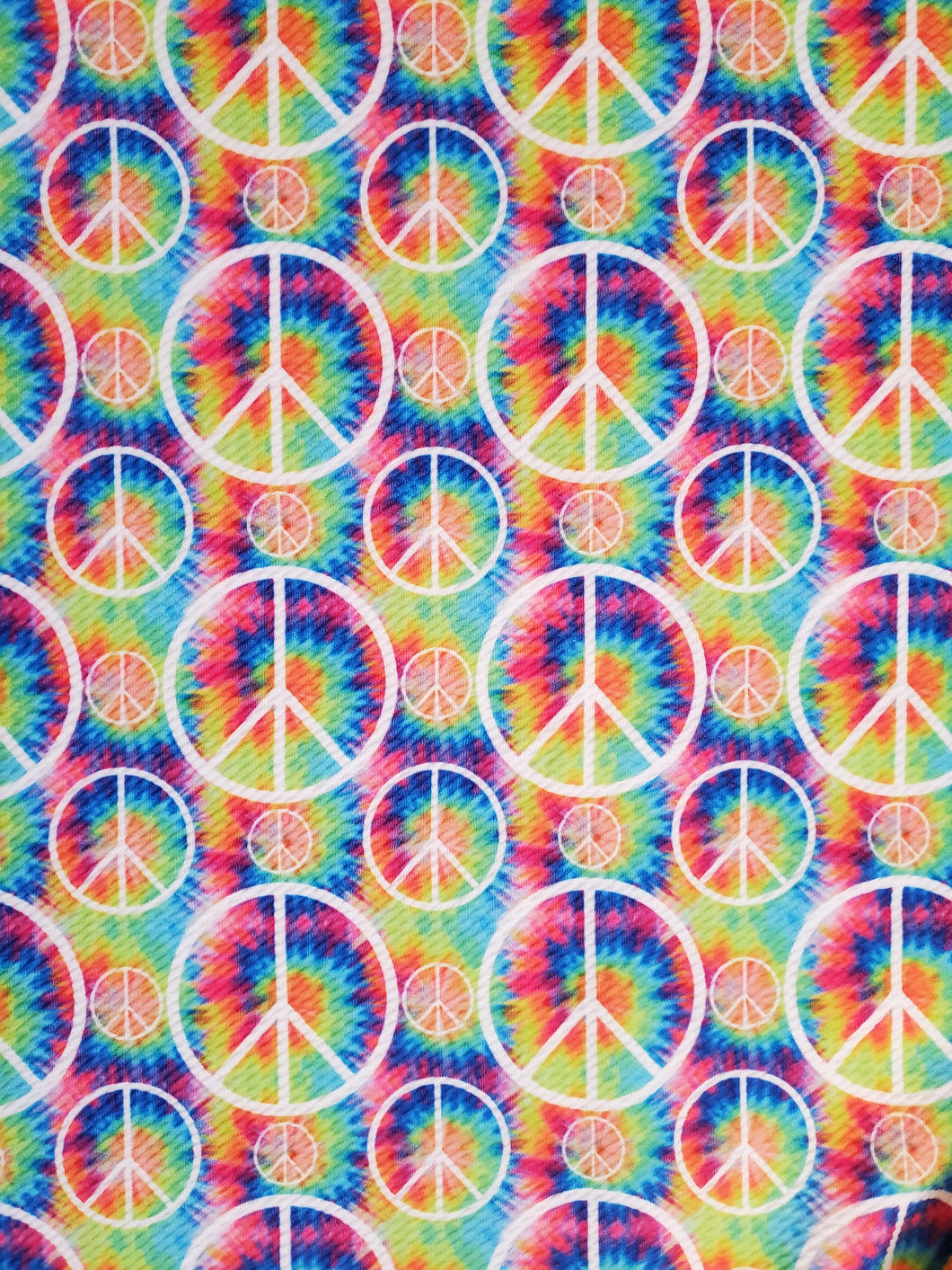 Tye Dye Peace signs