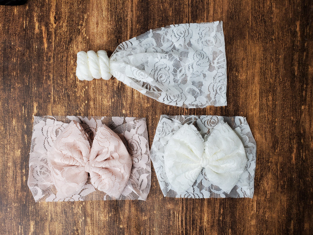 Classic Lace Bows & Knots